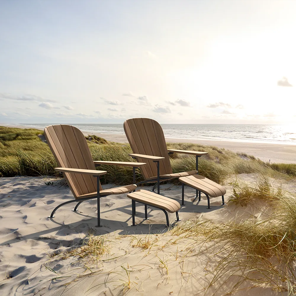 Böste Liggestol Teak