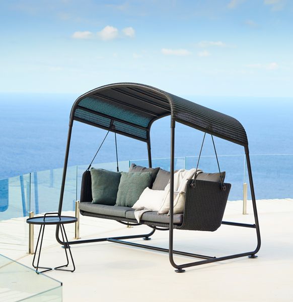 Cave hængesofa Grafit 