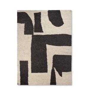 Piece Tæppe 200x300 cm - Off-white/Coffee