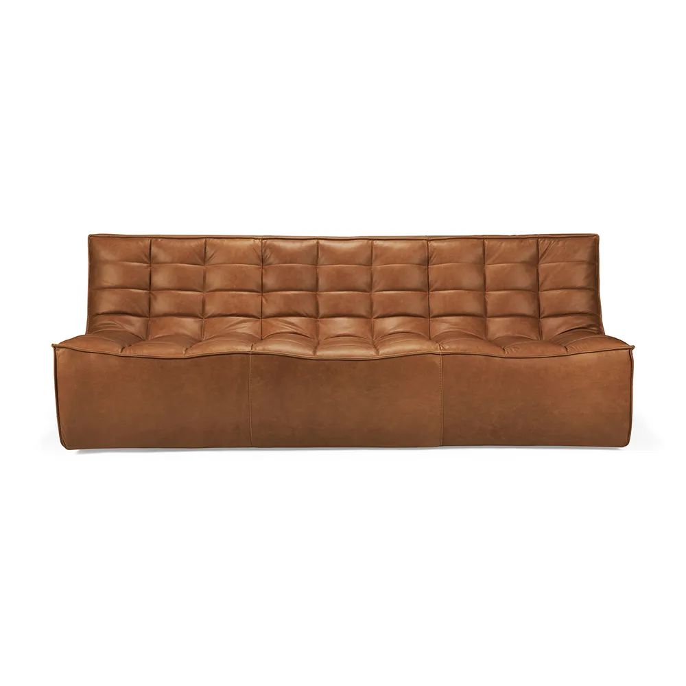 Ethnicraft N701 3-personers sofa Leather