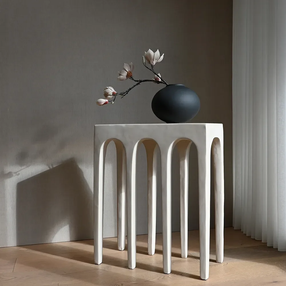 Bow konsolbord, lille - Birch