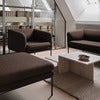Sofa 2-Sæders Turn Hallingdal Dark Brown