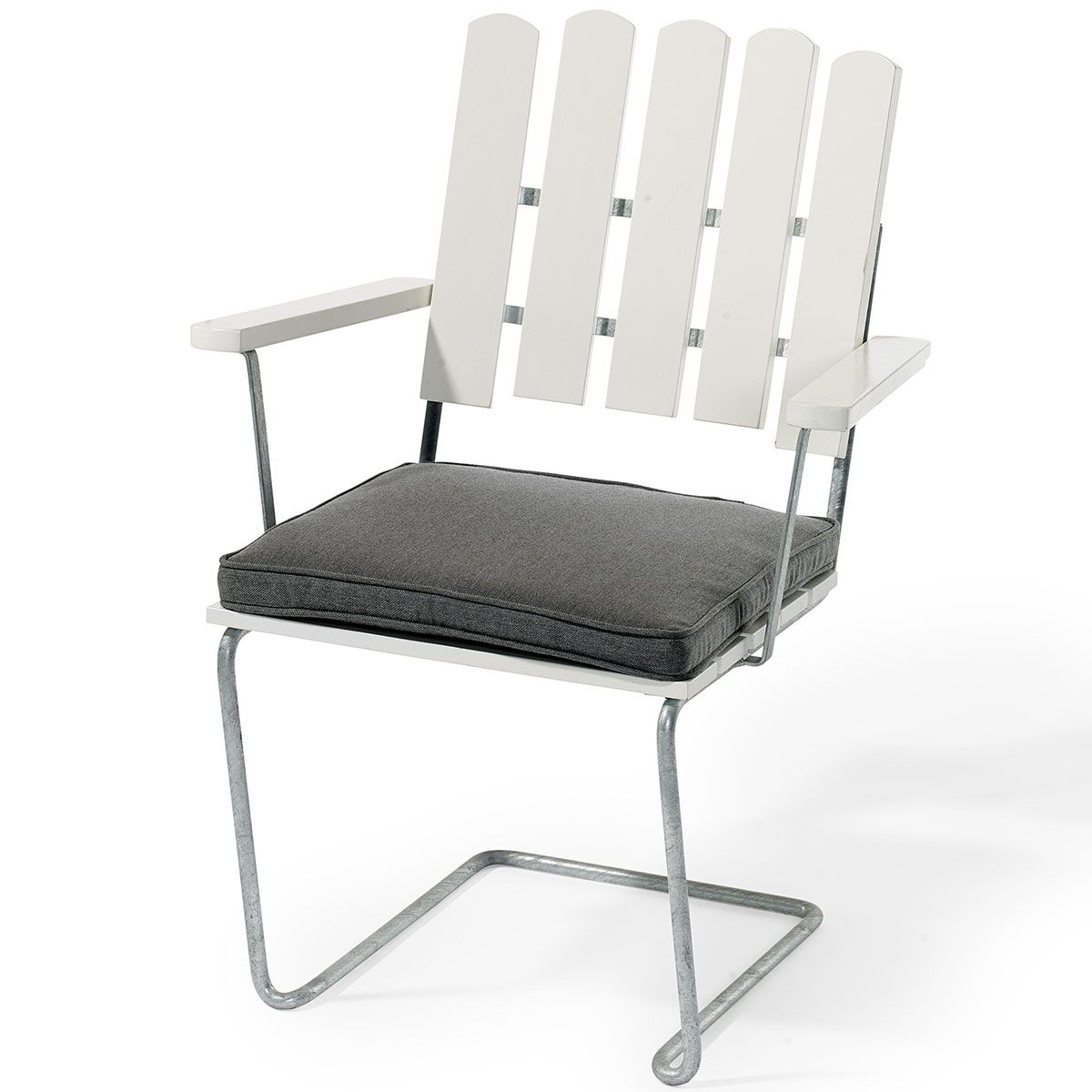 Sædehynde 43X44 Cm Charcoal Chiné