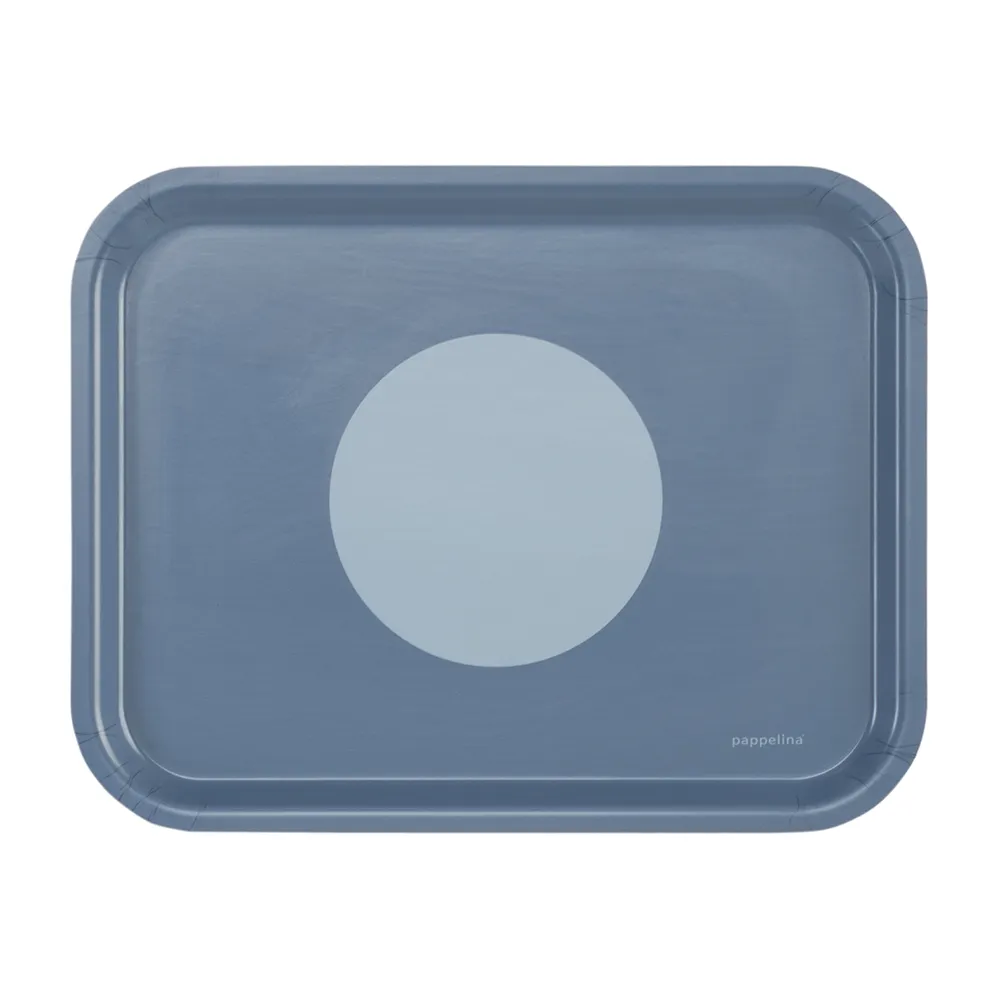 Pappelina, Bricka Vera Pop Medium River Blue (1 pc) 28 x 36 cm