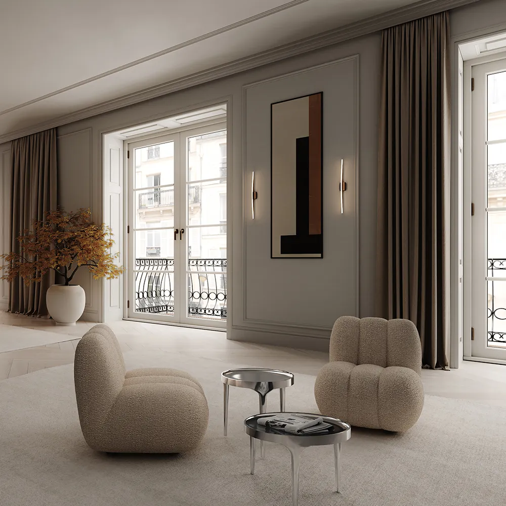  Phantom sofabord højt - krom