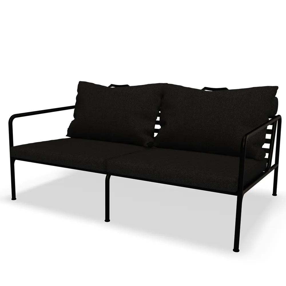 Houe Avon 2-personers sofa Dark Grey/Black