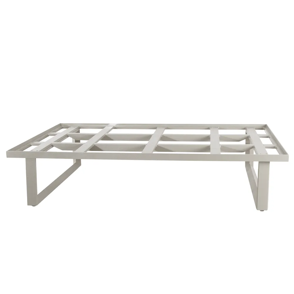 Glaze sofabordunderstel 120x70 cm Halvglanset Sand