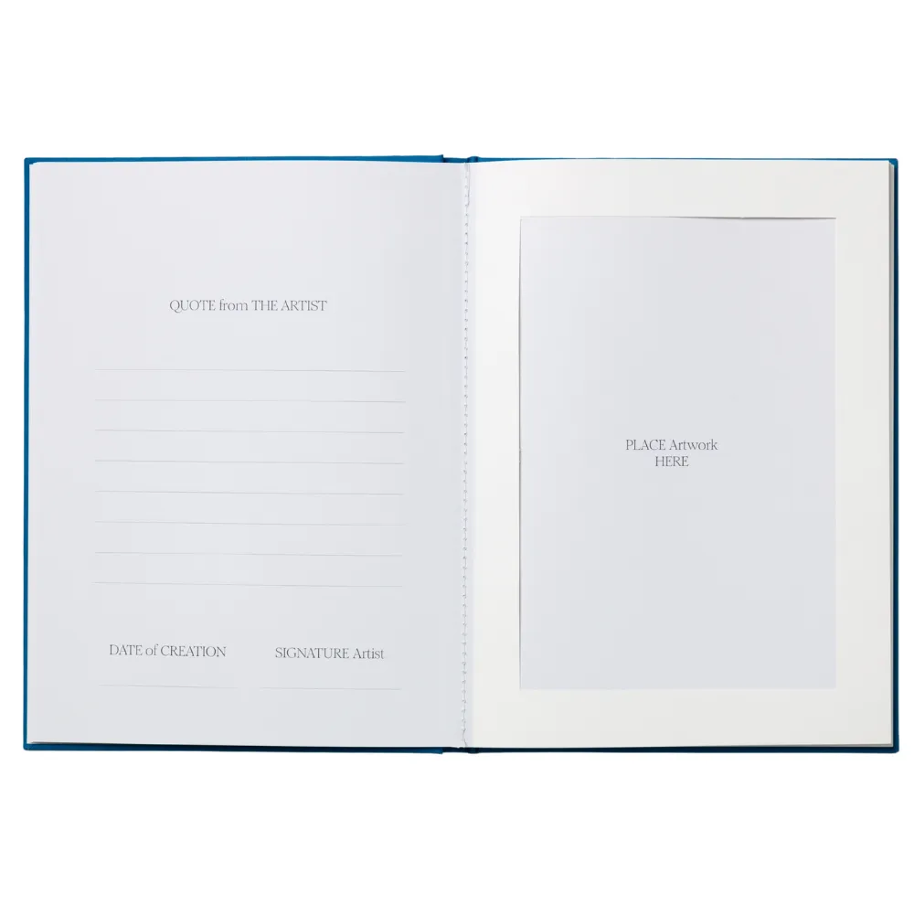 Frame book - Great Art, Blue