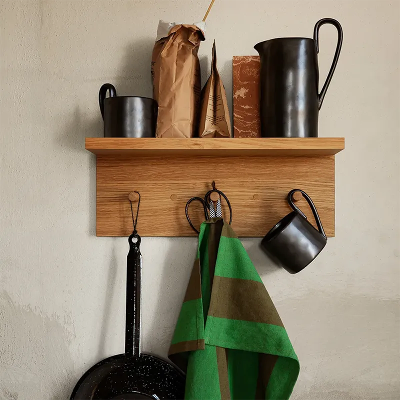 Køkkenhåndklæde Hale Olive/green