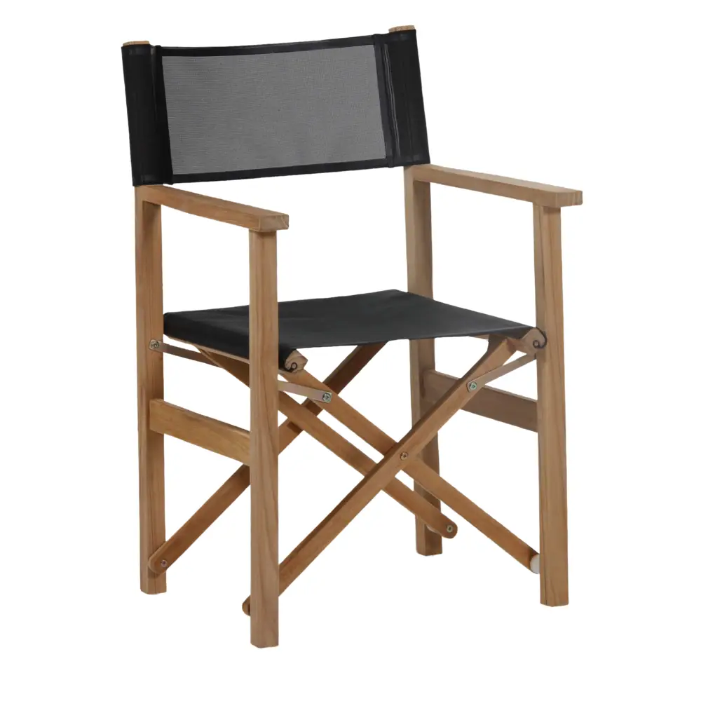 Brafab, Drama instruktørstol sort / teak