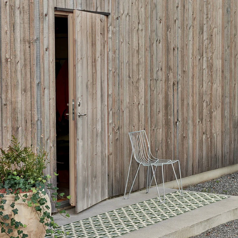 Tom tæppe Leaf/Cream/sage 70 x 240 cm