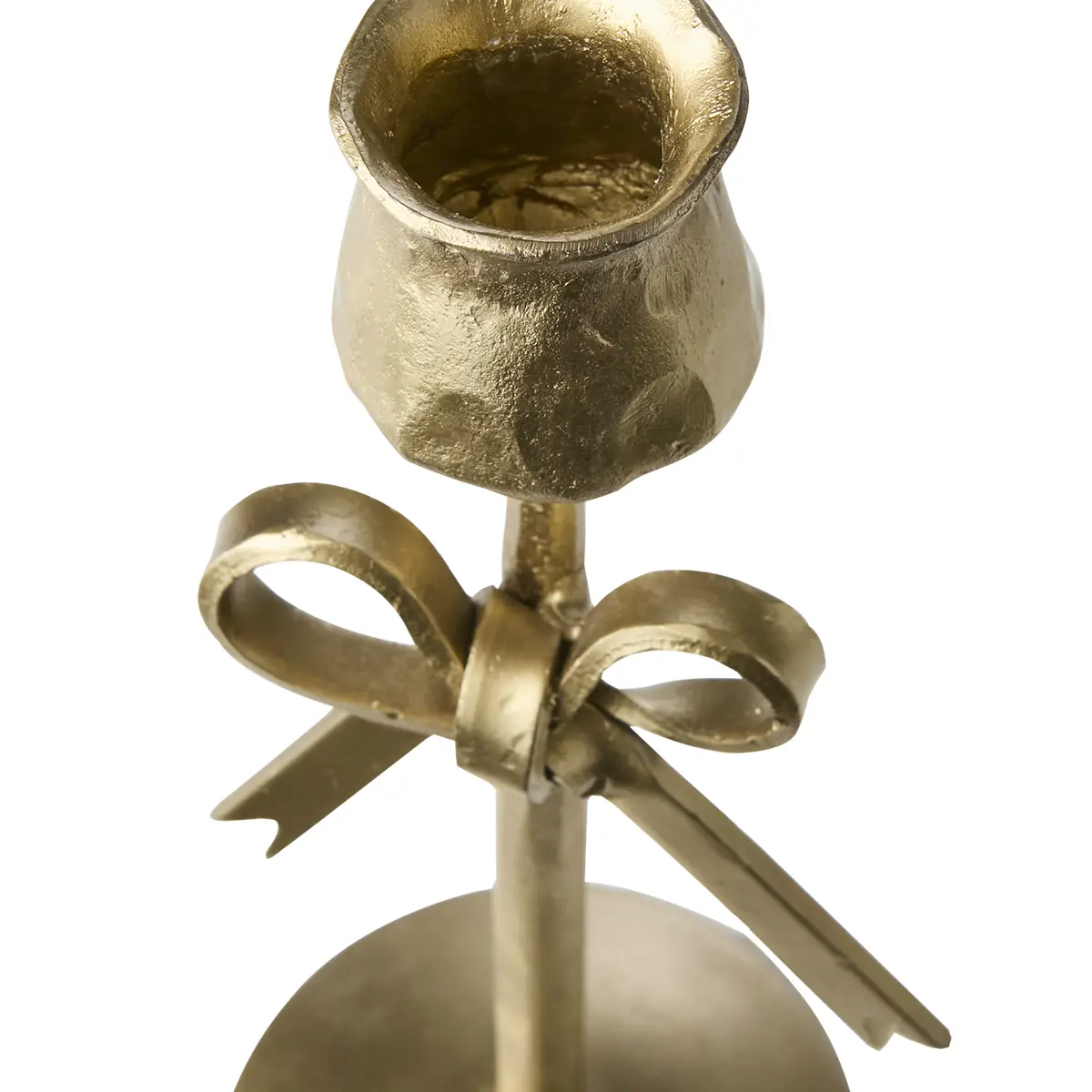 FRANCIS Lysestage Messingfarvet B9xD7,5xH20 cm