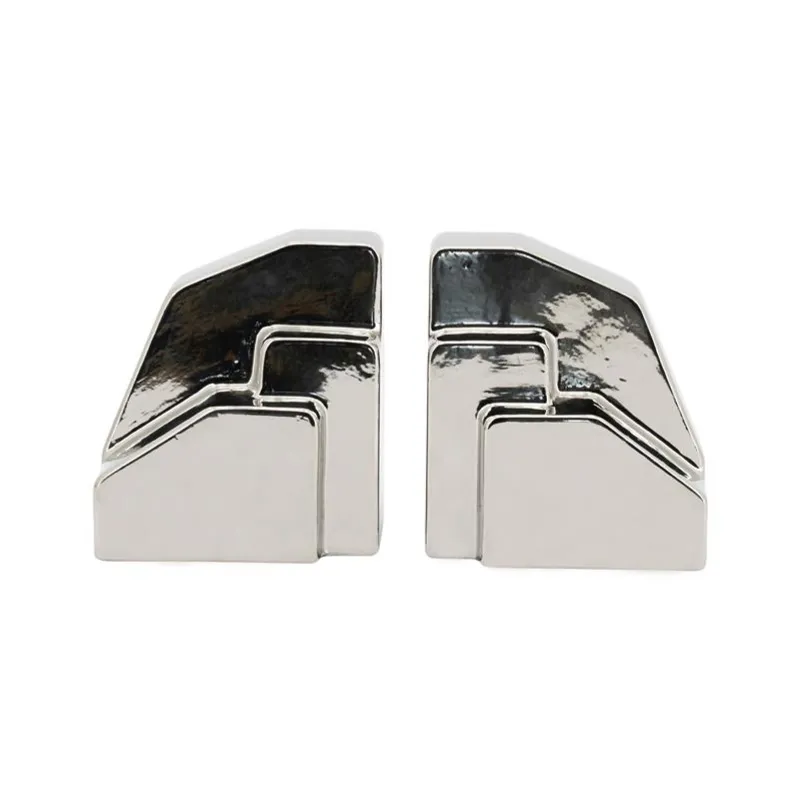 Bookend Silv 15x11x17 cm Lertøj Sølv