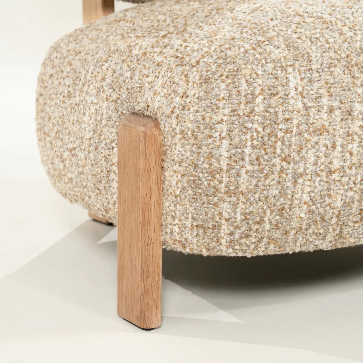 Reza natural Lænestol - beige Bay