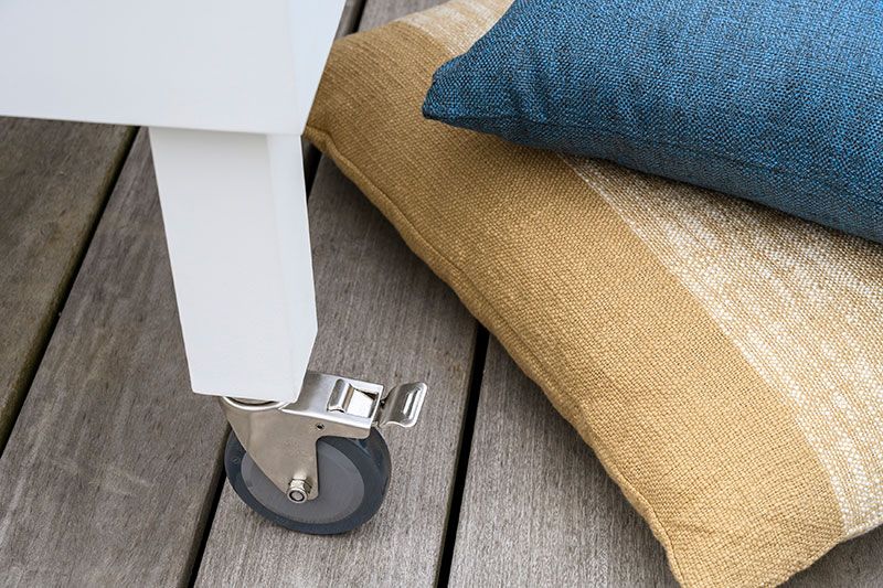 Ombrone pyntepude 60x60 cm Grå"