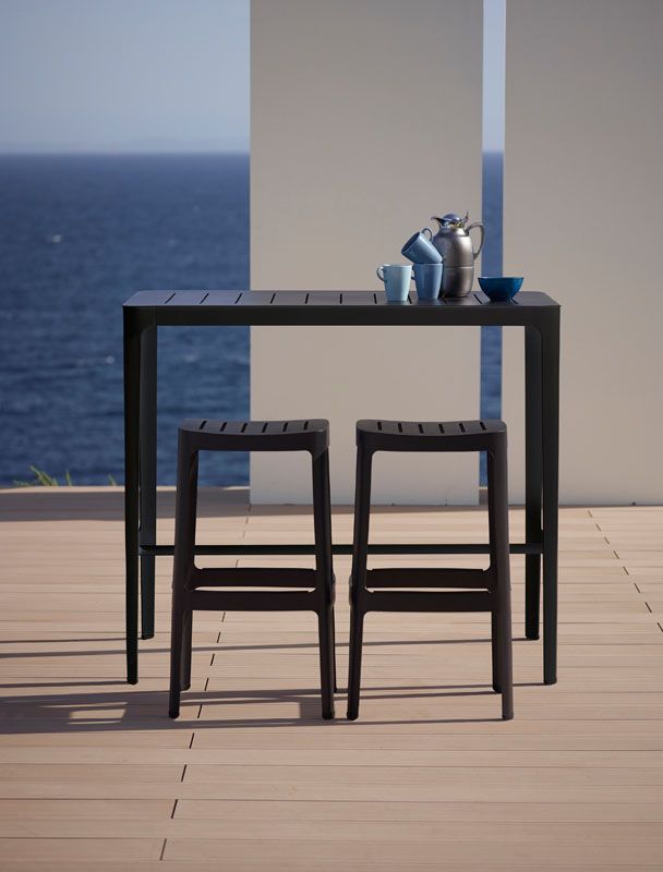 Cut Barstol Højde 76 cm Sort