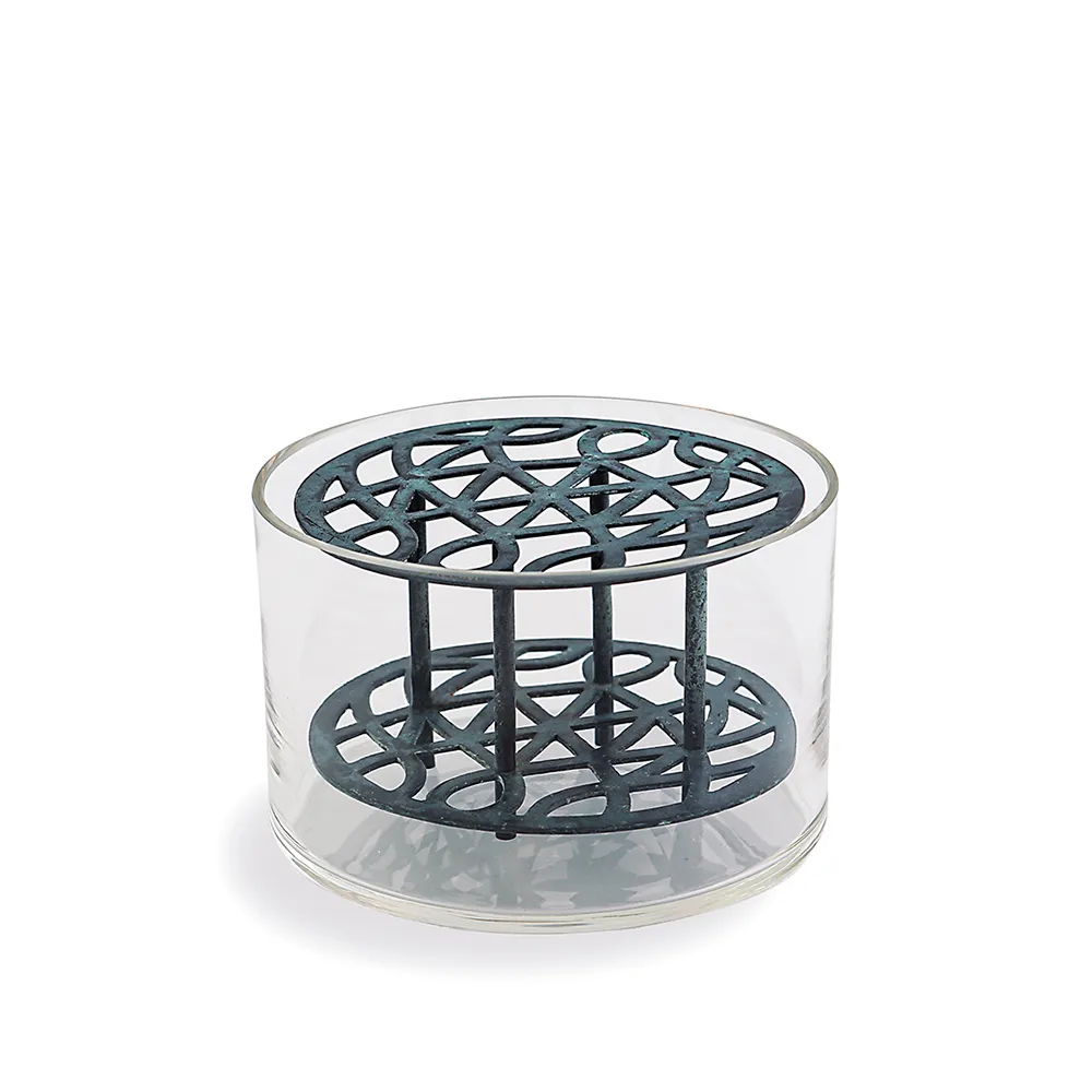 Vase Äng Small Blågrøn