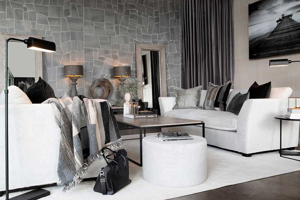 Mason Sofabord 130x75 Antikgrå Artwood