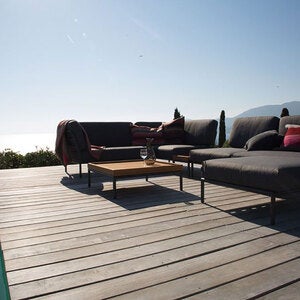 Level fodskammel mørkegrøn