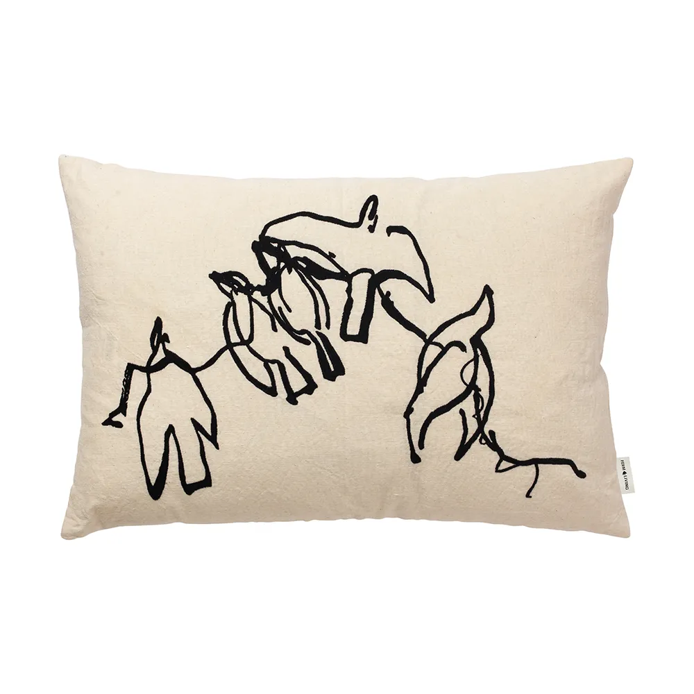 Ferm Living, Vuelo Vuelo pudebetræk 40x60 cm - Natural