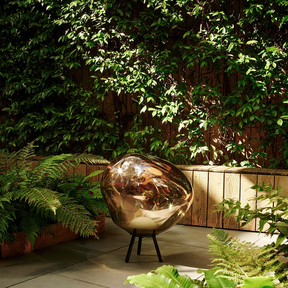 Melt Portable Large gulvlampe Gold LED