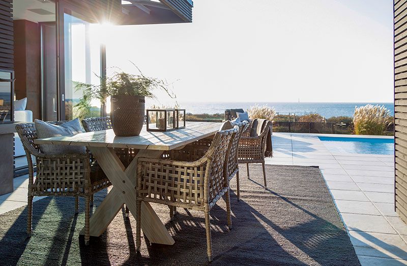 Santa Monica Stol/Karmstol Polyrattan Artwood