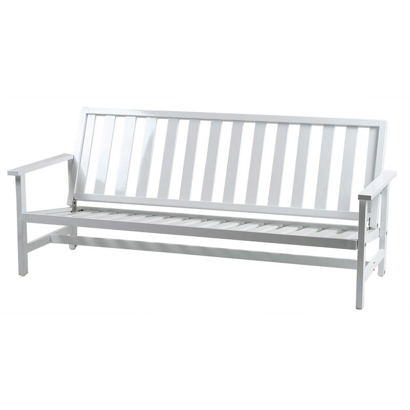 Fri Form Sofa 3-personers aluminium hvid