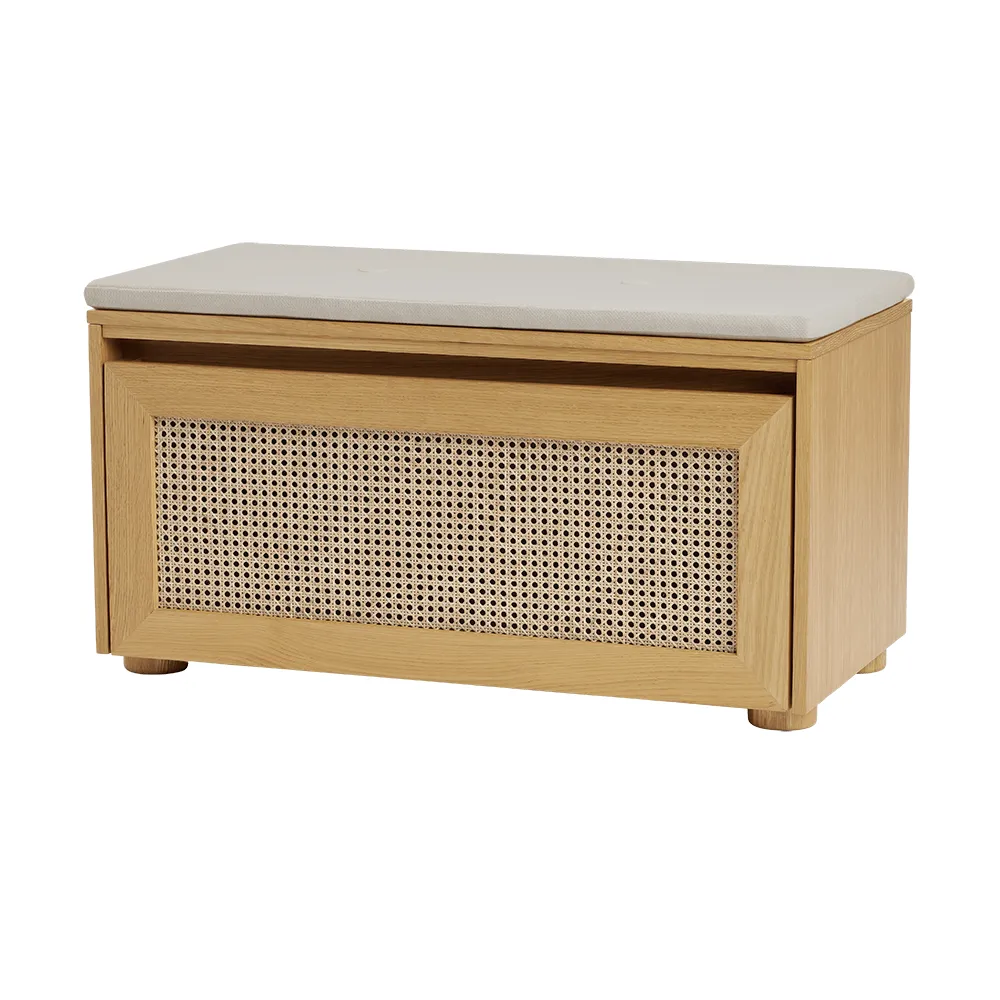 Umage, Opbevaringsbænk Hideaway Cane – White Sands