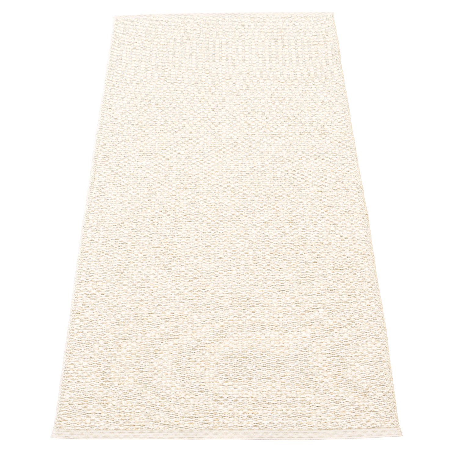 Pappelina, Svea tæppe 70x160 cm champagne metallic / vanilla