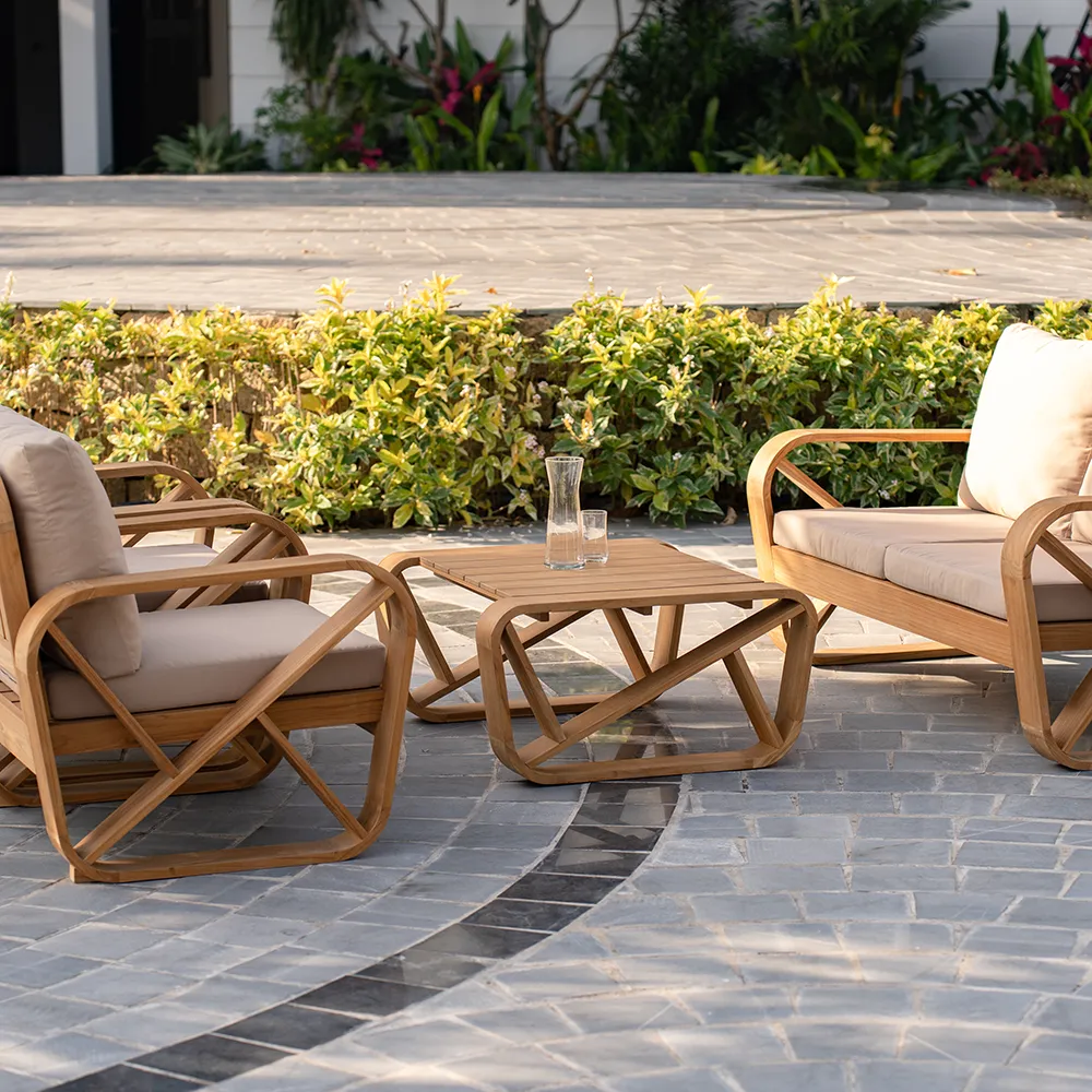 Bålamöllan loungestol inkl. hynder sort