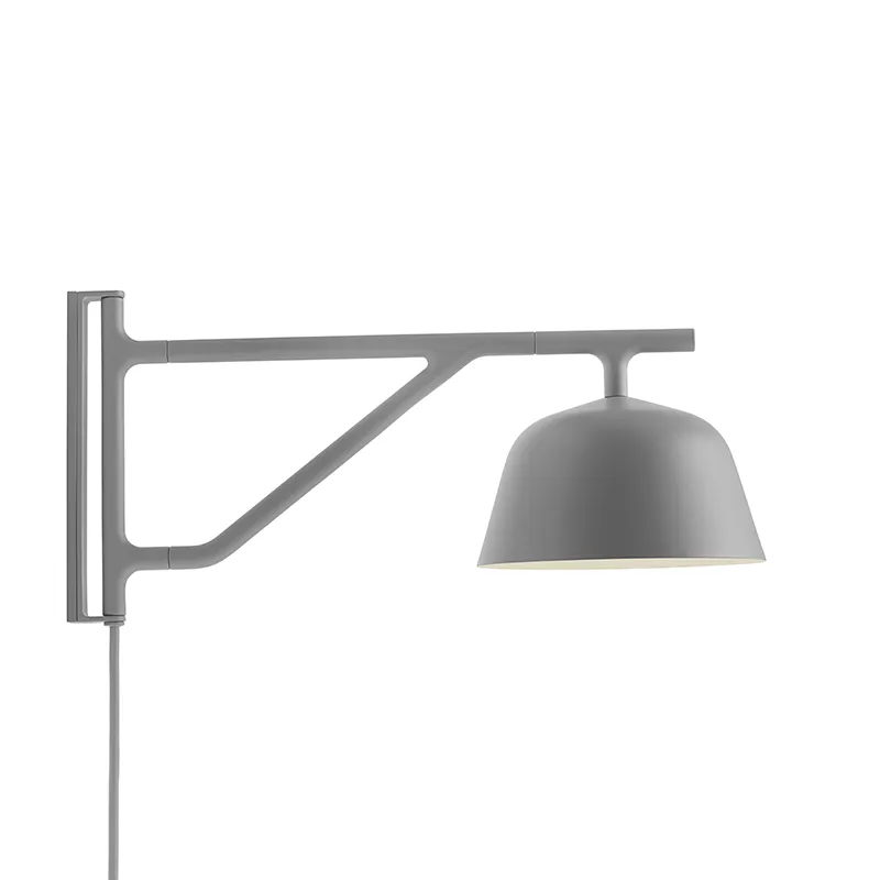 Ambit Væglampe Grey - Muuto - Stue - Aluminium