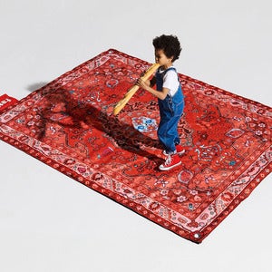 Picnic tæppe 210 x 280 cm red