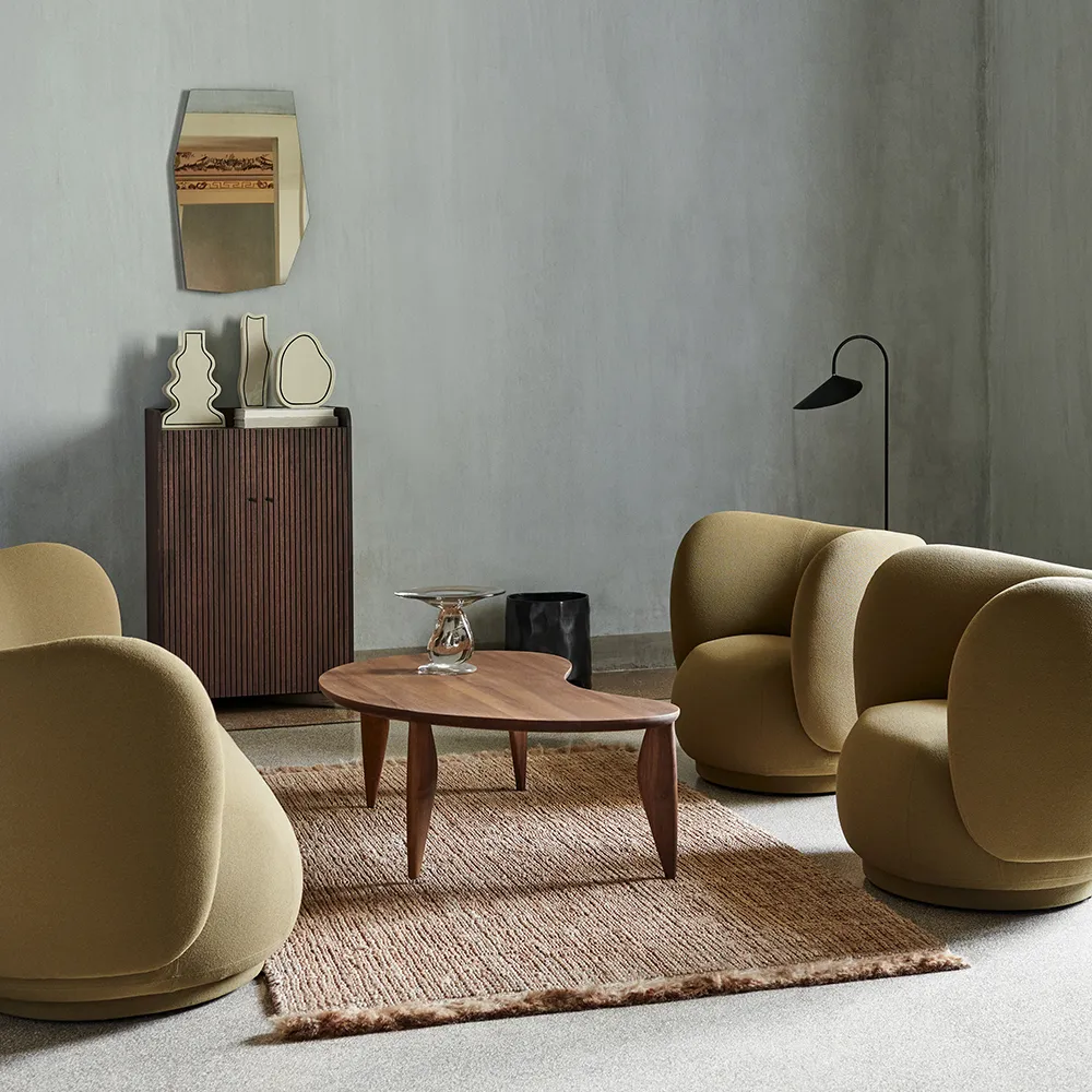 Rico Lounge lænestol Grain - Caramel