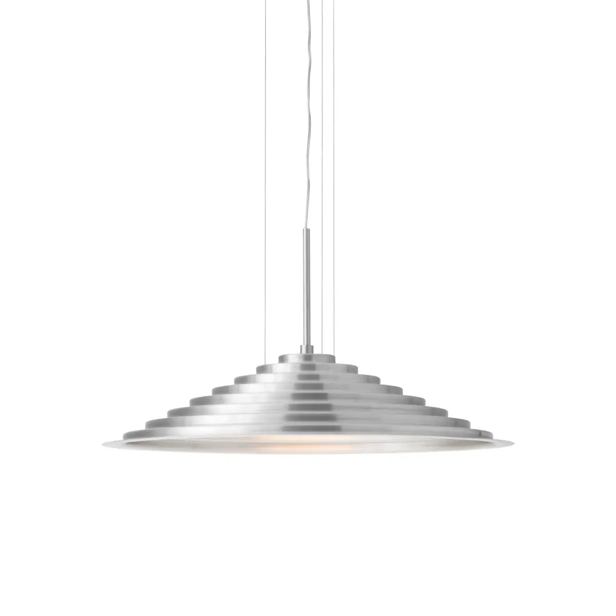Audo CPH, Chancery Loftlampe Børstet Aluminium Ø75 cm