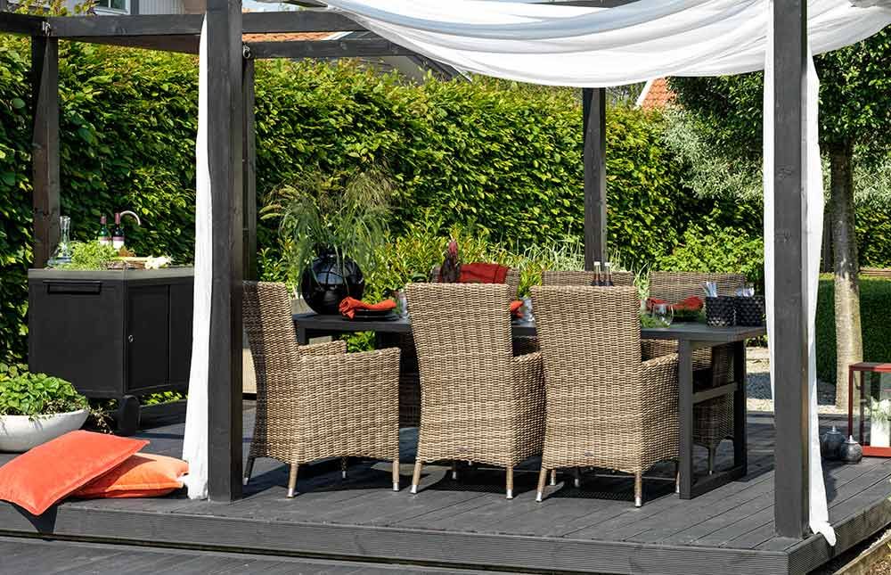 Vevi Spisebord 95x230 cm Sort Brafab