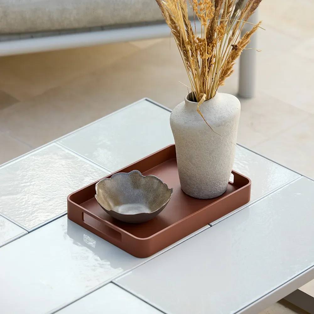 Sofabord i glasur 120x70 cm