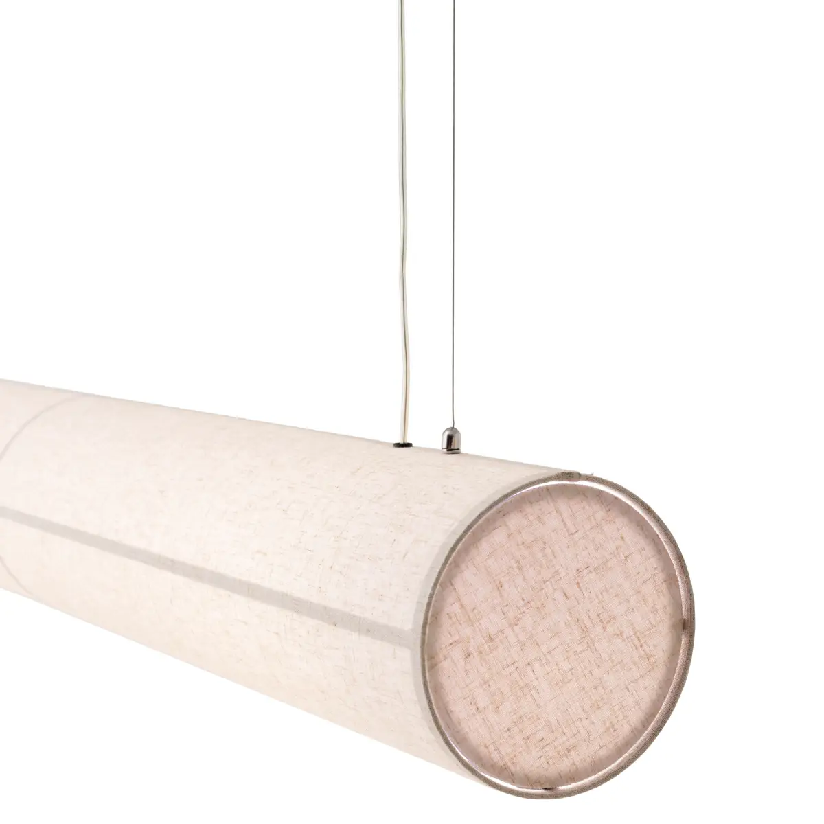 Hashira Lineær Loftlampe Hør Rå