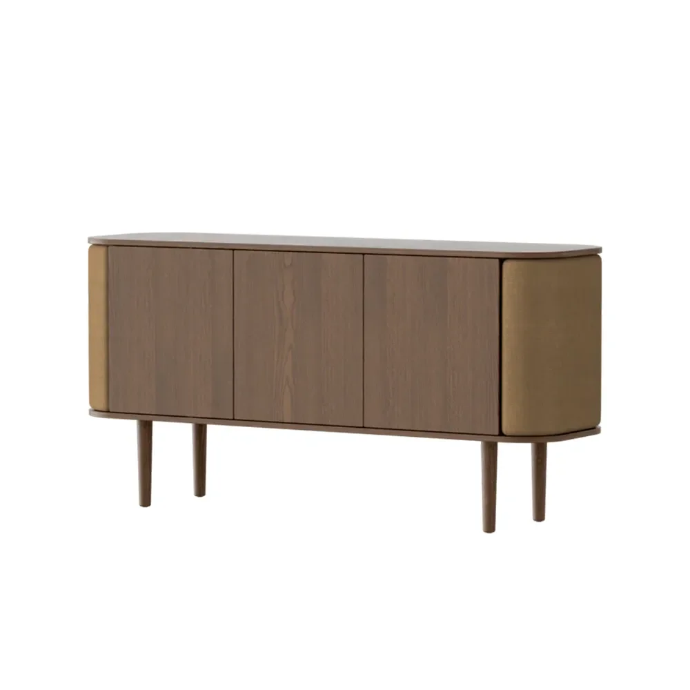 Umage, Treasures skab med 3 låger Mørk eg/Sugar Brown