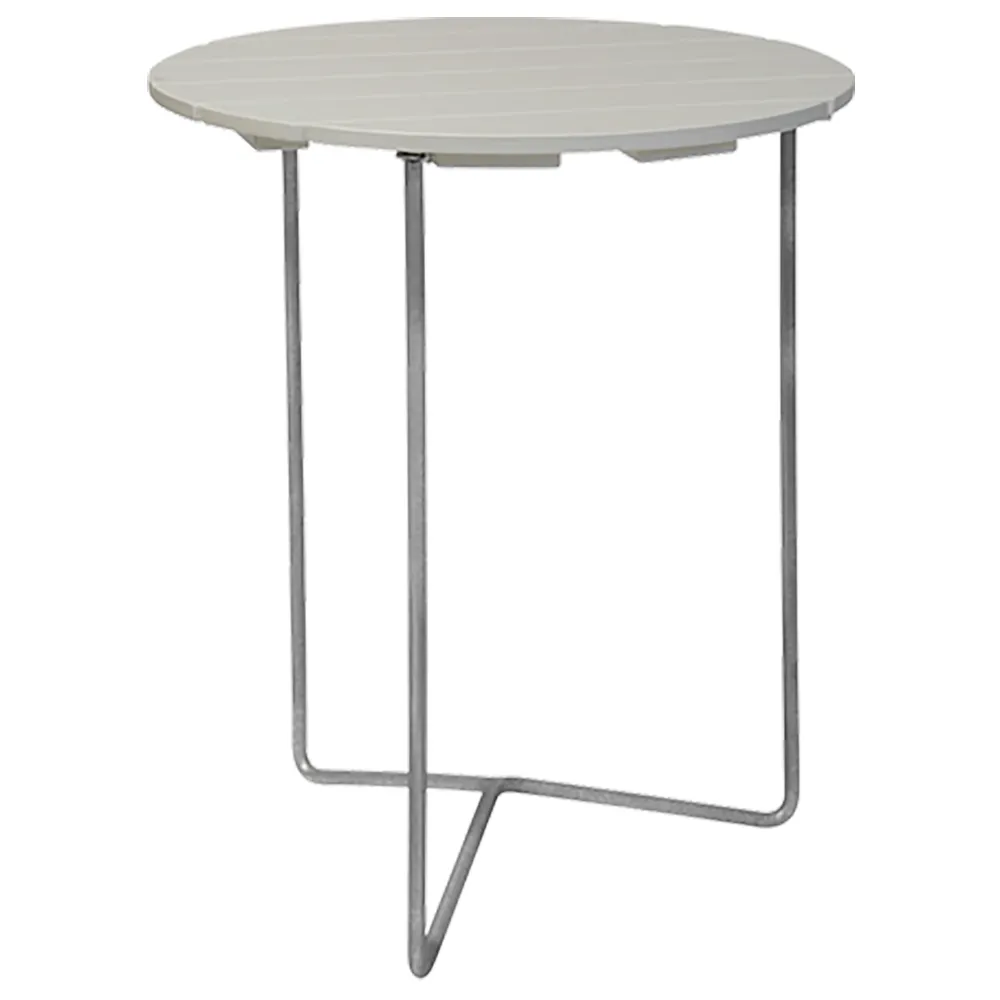 Grythyttan Stålmöbler, Bord 6B 60 Oljet eik / varmgalvanisert ramme