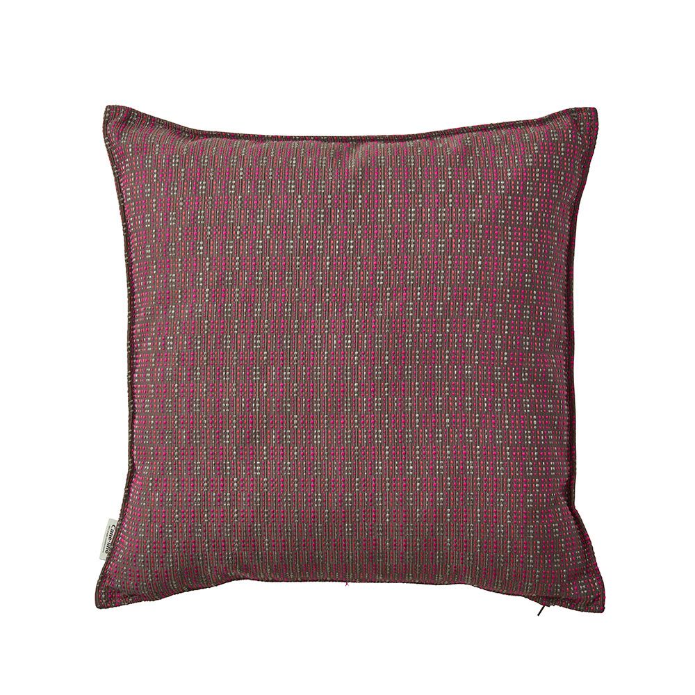 Cane-line, Stripe Ornamental Pude 50X50 Multi Pink