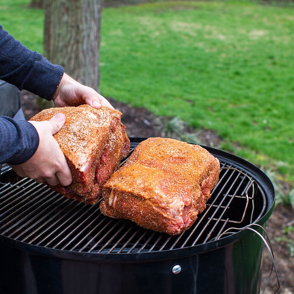 Smokey Mountain Cooker 57 cm Sort Støbejern Weber