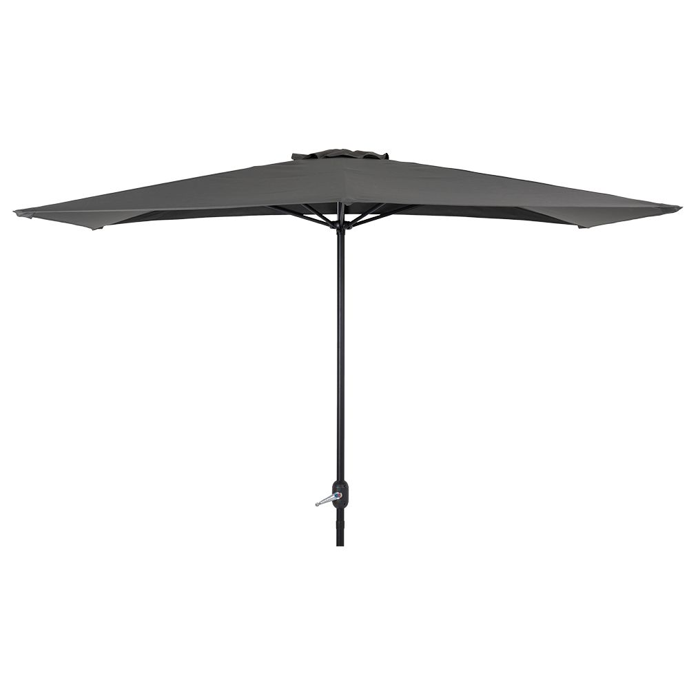 Cambre Parasol 130x250 cm Antracit/Grå Brafab