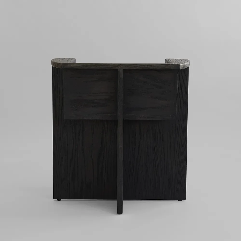 Brutus Spisebordsstol - Kaffe Sort Eg