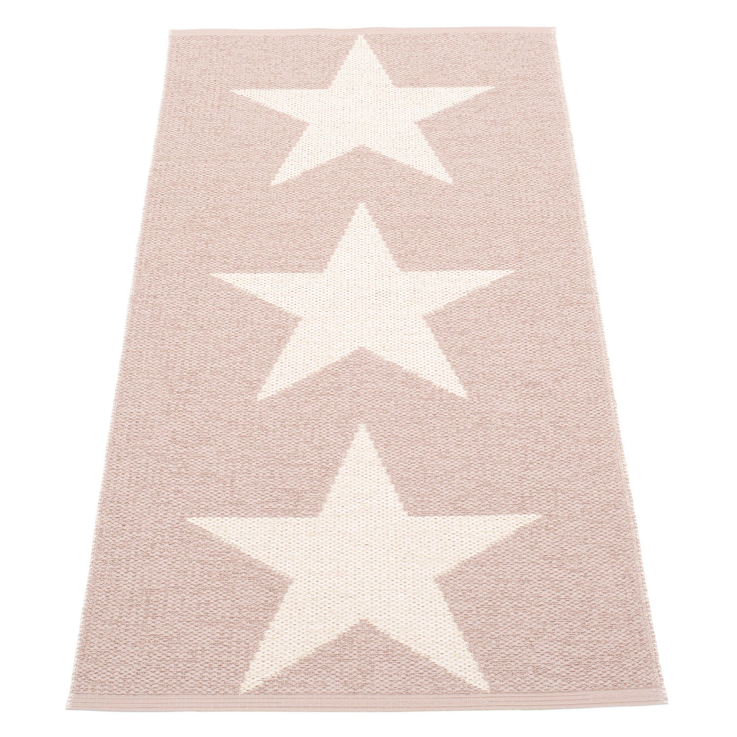 Pappelina, Viggo tæppe 70x150 cm one pale rose / vanilla