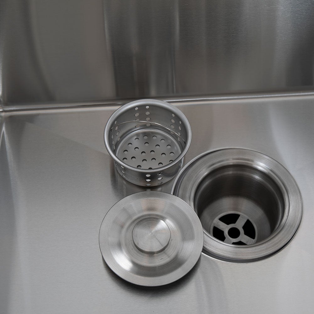 Fornax Køkkendel Vask/Hane Sort/Grå Brafab
​