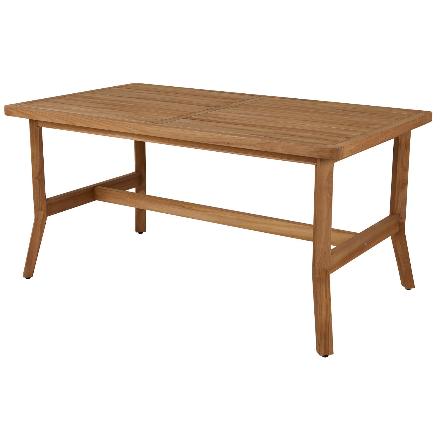 Kornell Spisebord 90x150 cm Natur Teak Brafab