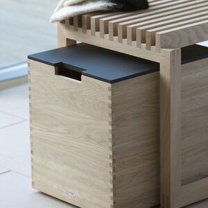 Cutter skammel i teak