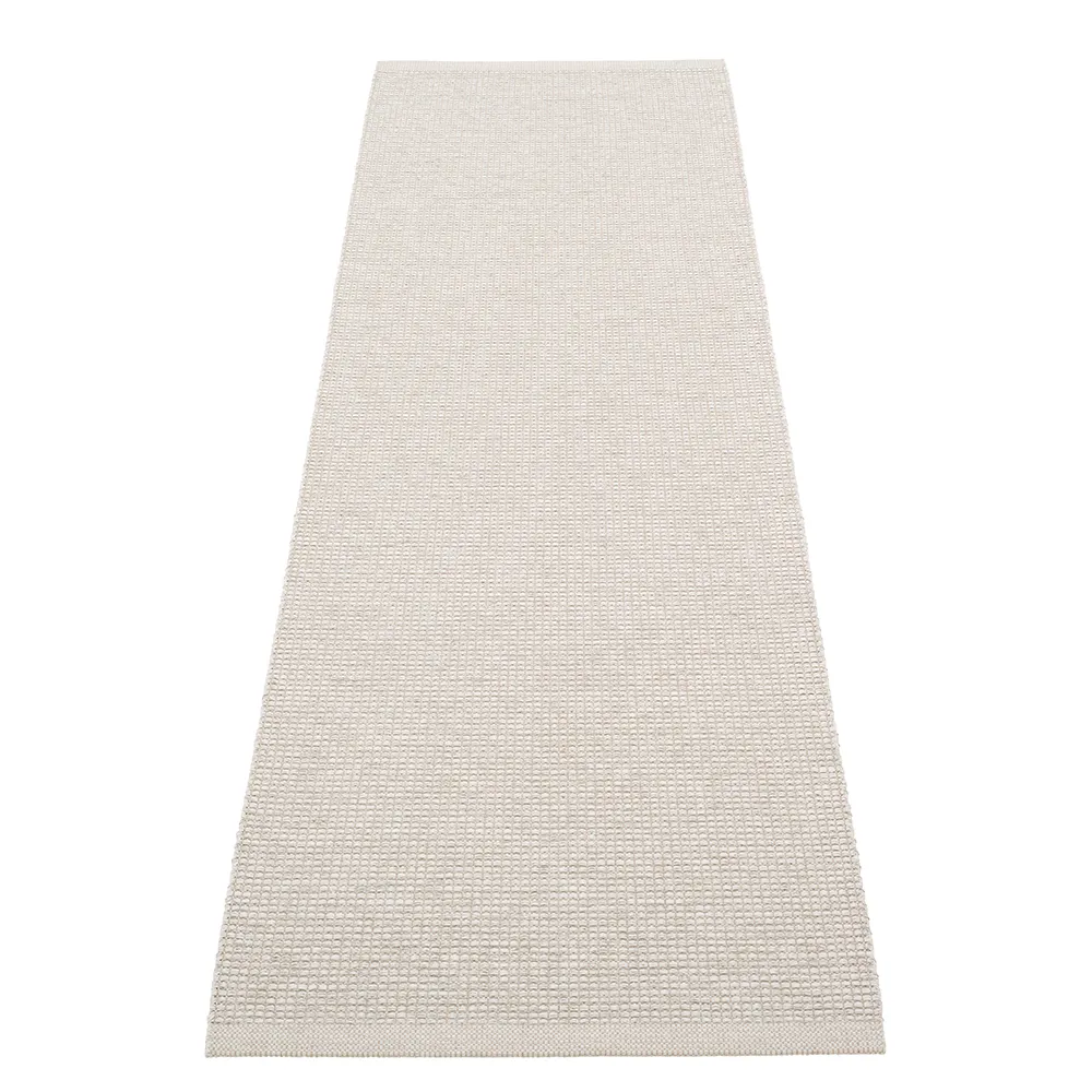 Pappelina, Emm tæppe 70x240 cm Fossil Grey/Stone Metallic