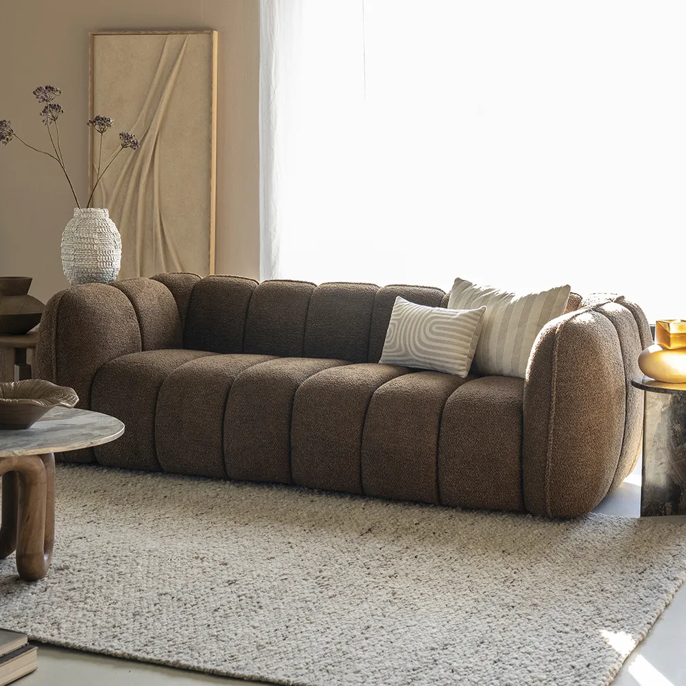 Tæppe Kalme 290x390 cm Brown