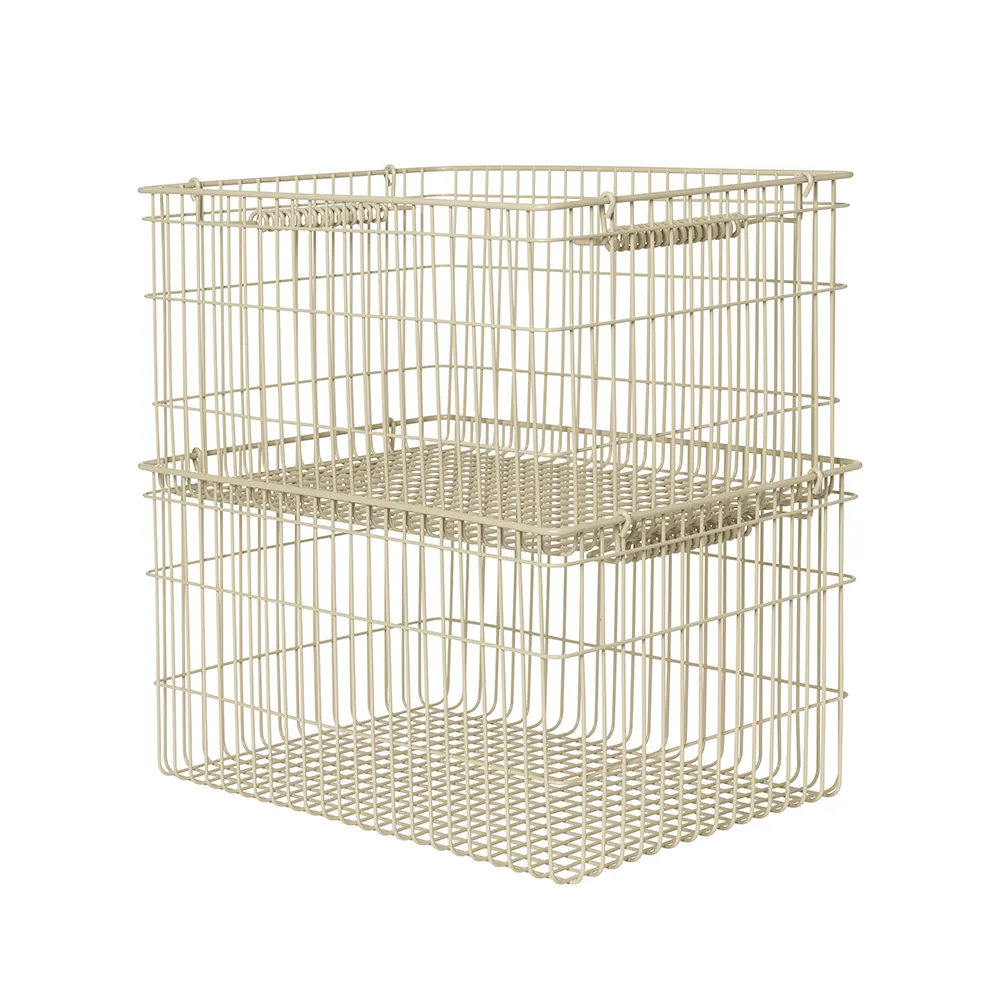 Cala Netkurv 2-pak - Cashmere